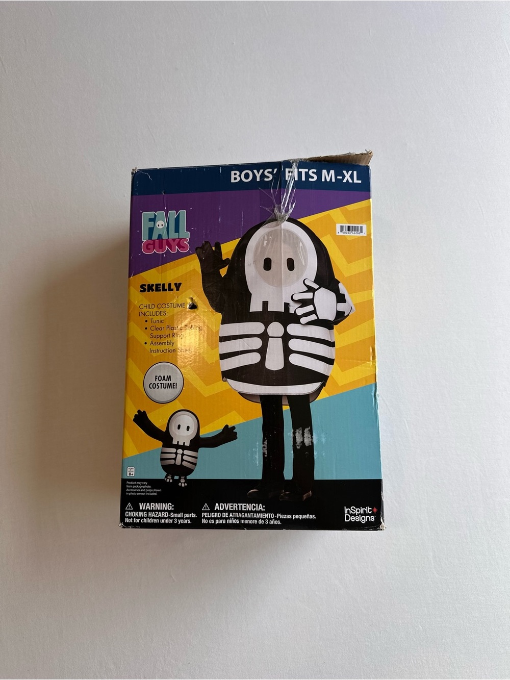 Fall Guys Skelly Boys’ Costume Size M-XL